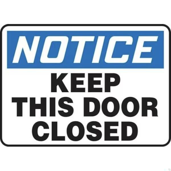 Accuform OSHA NOTICE SAFETY SIGN KEEP THIS MABR823XT MABR823XT - main